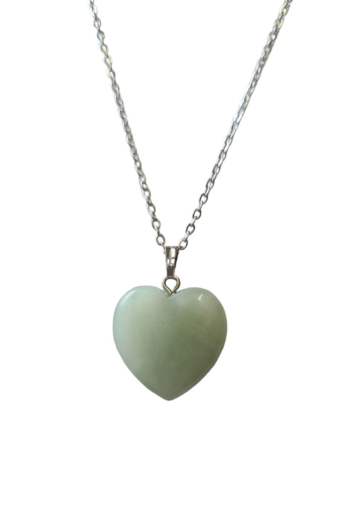 Pendentif coeur Jade