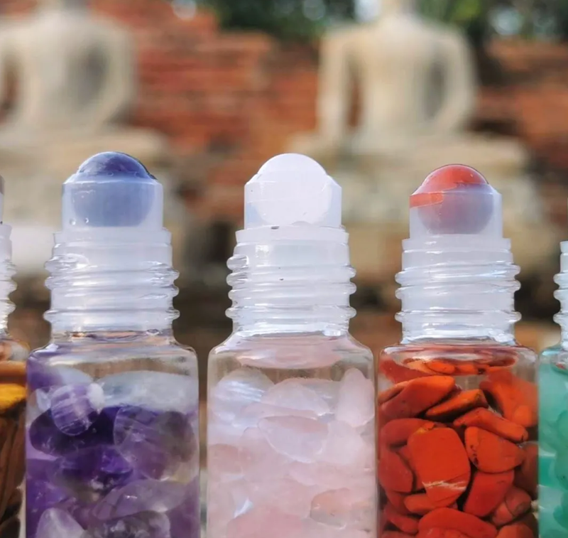 Fluorite + Huiles essentielles