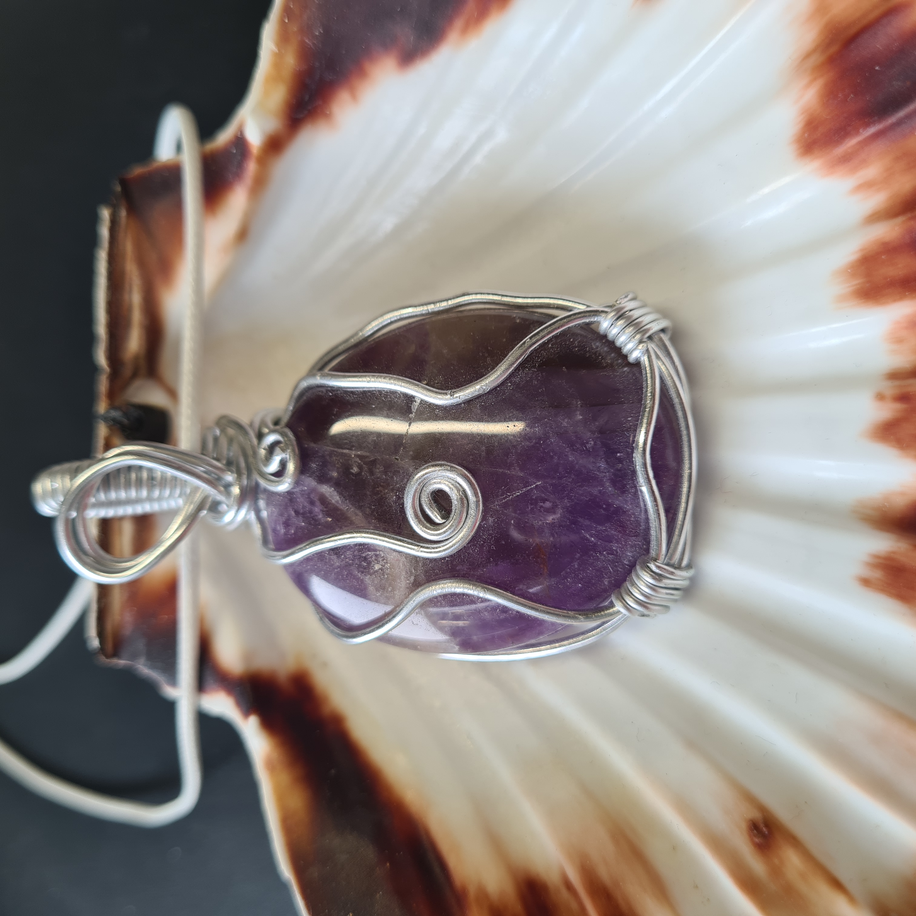 Pendentif unique Améthyste